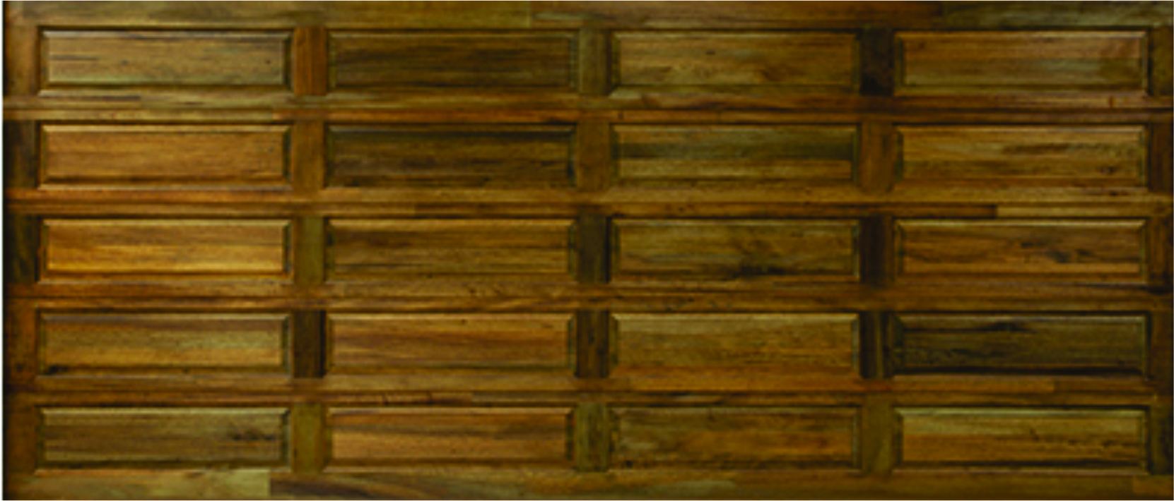 Meranti 20 panel double door