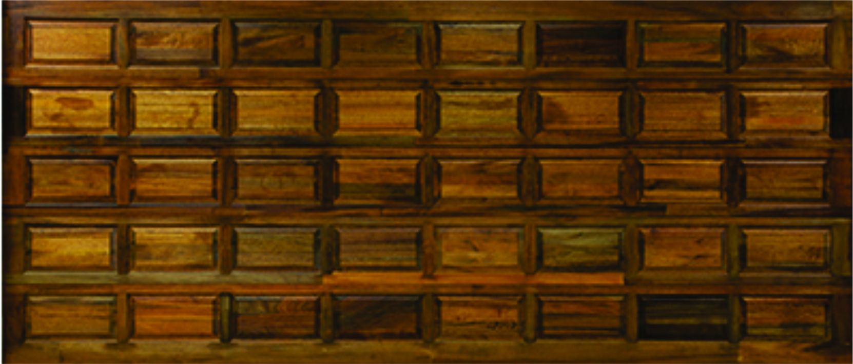 Meranti 40 panel double door